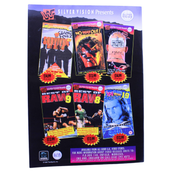 WWF Official Souvenir Programme – Mayhem in Manchester 1998